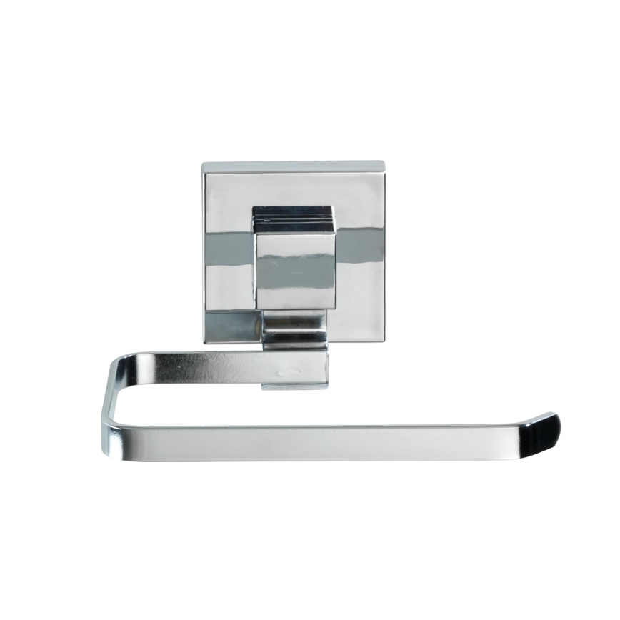 WENKO 22687100-Tualetes papīra turētājs VACUUM-LOC QUADRO ED 14x11 cm spīdīgs hroms