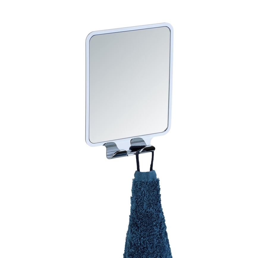 WENKO 22693100 - Kosmētikas spogulis VACUUM-LOC QUADRO ED 14x19,5 cm spīdīgs hroms