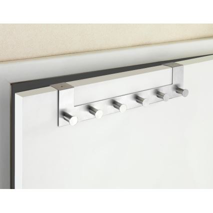 WENKO 22804100 - pakaramais CELANO 39x11 cm, nerūsējošais tērauds/sudraba