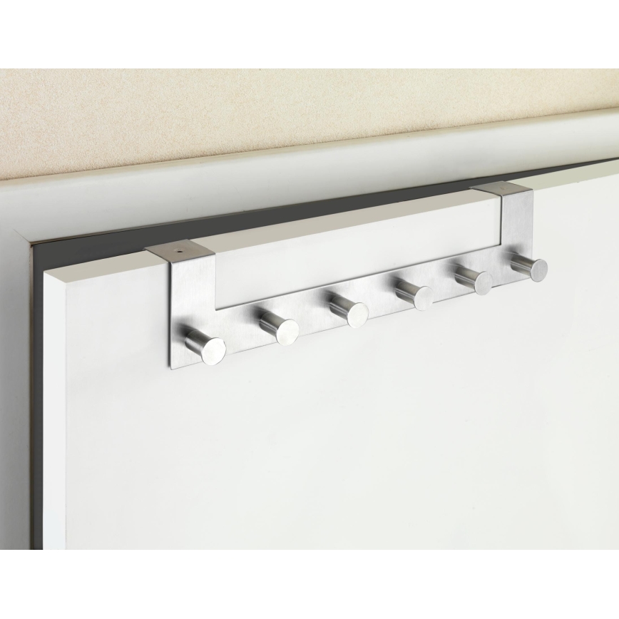 WENKO 22804100 - pakaramais CELANO 39x11 cm, nerūsējošais tērauds/sudraba