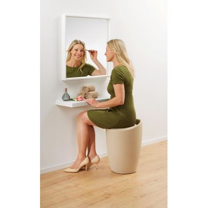 WENKO 22834100 - Taburete CANDY 36x50,5 cm bēša/melna