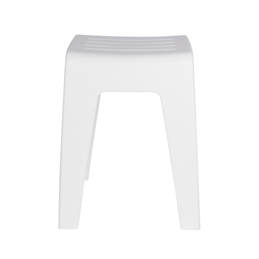 WENKO 22943100 - Taburete KUMBA 38x47 cm balta