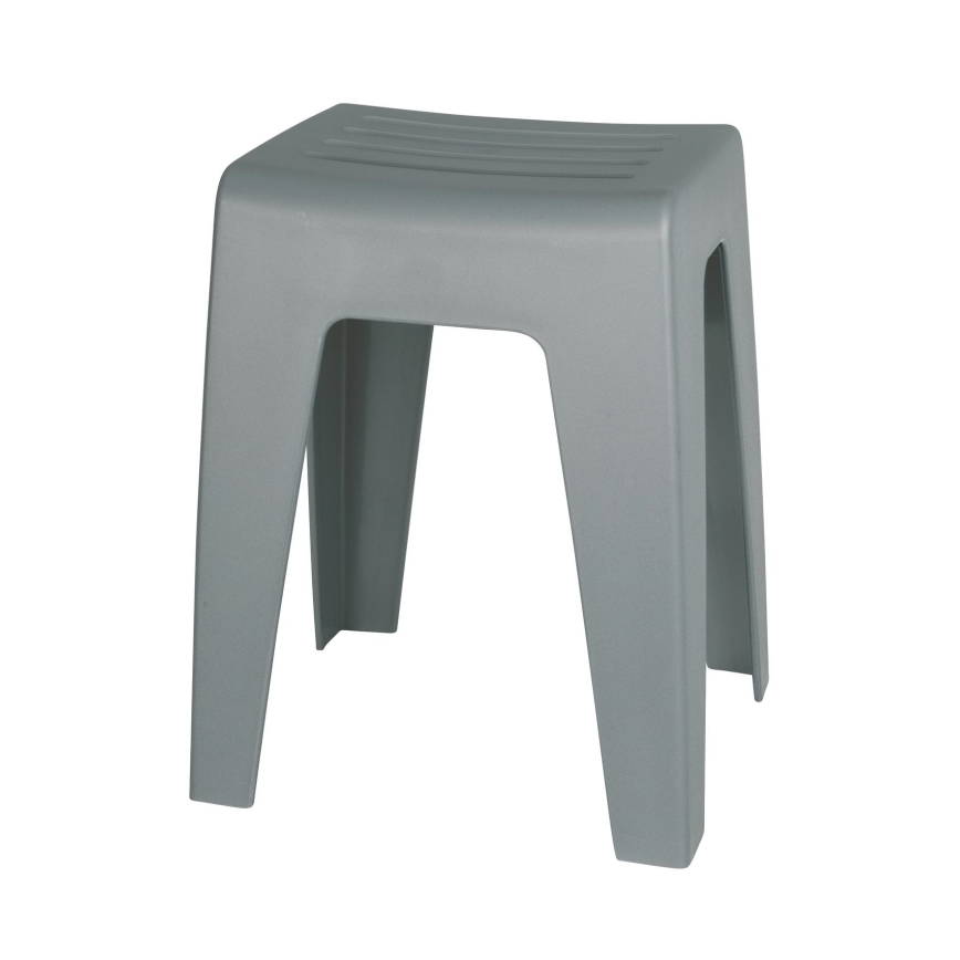 WENKO 22944100 - Taburete KUMBA 38x47 cm pelēka
