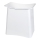 WENKO 22949100 - Krēsls WING 45x48 cm balts/melns