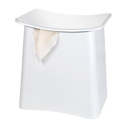 WENKO 22949100 - Krēsls WING 45x48 cm balts/melns