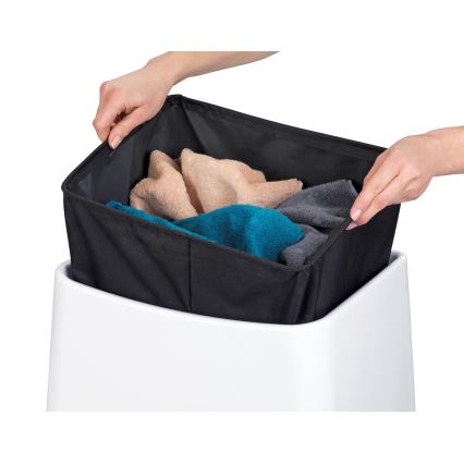 WENKO 22949100 - Krēsls WING 45x48 cm balts/melns
