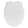 WENKO 22973100-WC sēdeklis DELOS 44,5x37,5 cm balts/sudraba