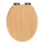 WENKO 22979100-WC sēdeklis dabīgs bērzs 35,5x42,5 cm brūns/sudraba