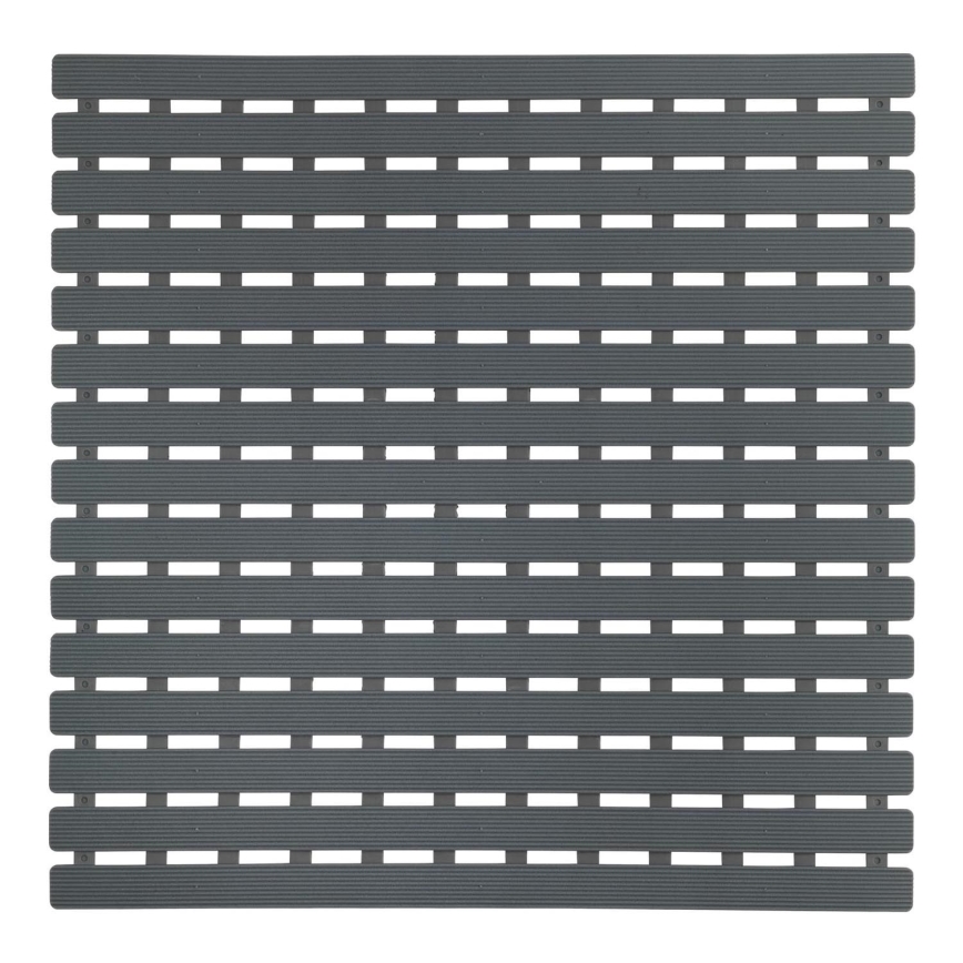 WENKO 23125100-Dušas paklājs ARINOS 54x54 cm pelēks/pelēks