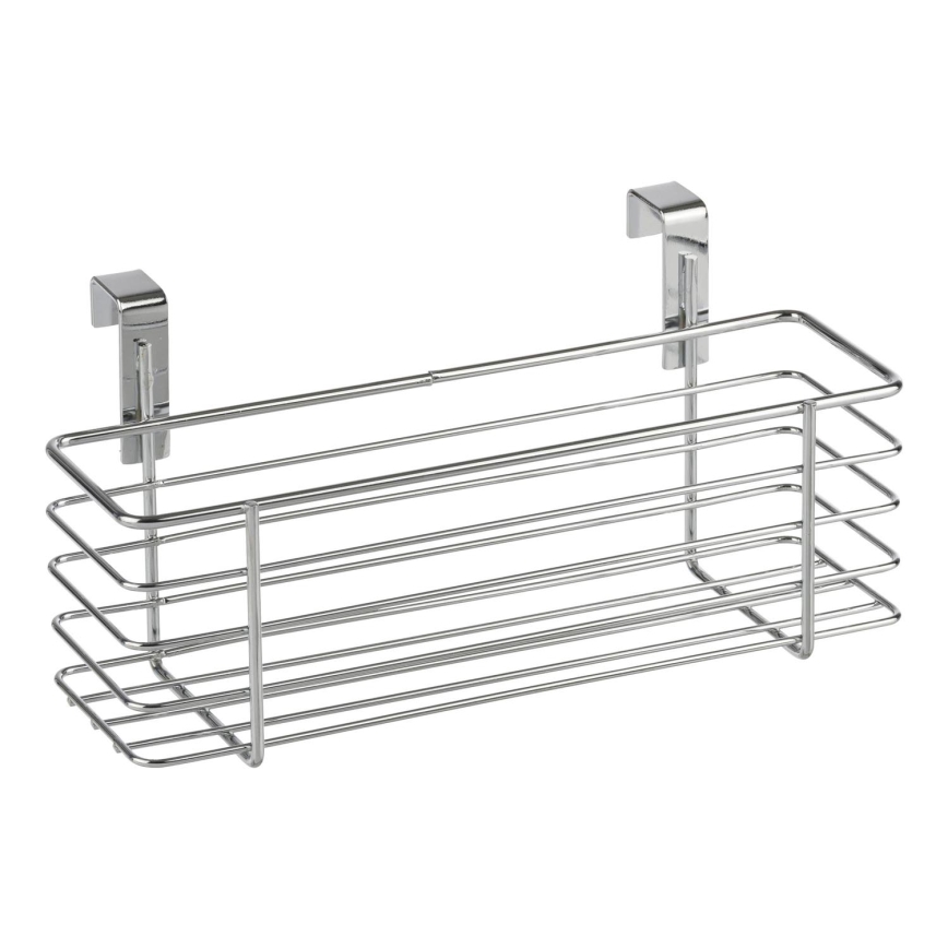 WENKO 2344100 - Grozs SLIM 24x11,5 cm, spīdīgs, hromēts/melns