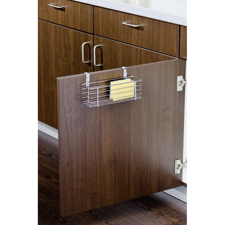 WENKO 2344100 - Grozs SLIM 24x11,5 cm, spīdīgs, hromēts/melns
