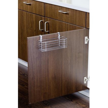 WENKO 2344100 - Grozs SLIM 24x11,5 cm, spīdīgs, hromēts/melns