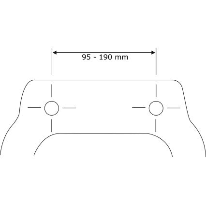 WENKO 23443100 - WC sēdeklis KOS 44x37 cm melns
