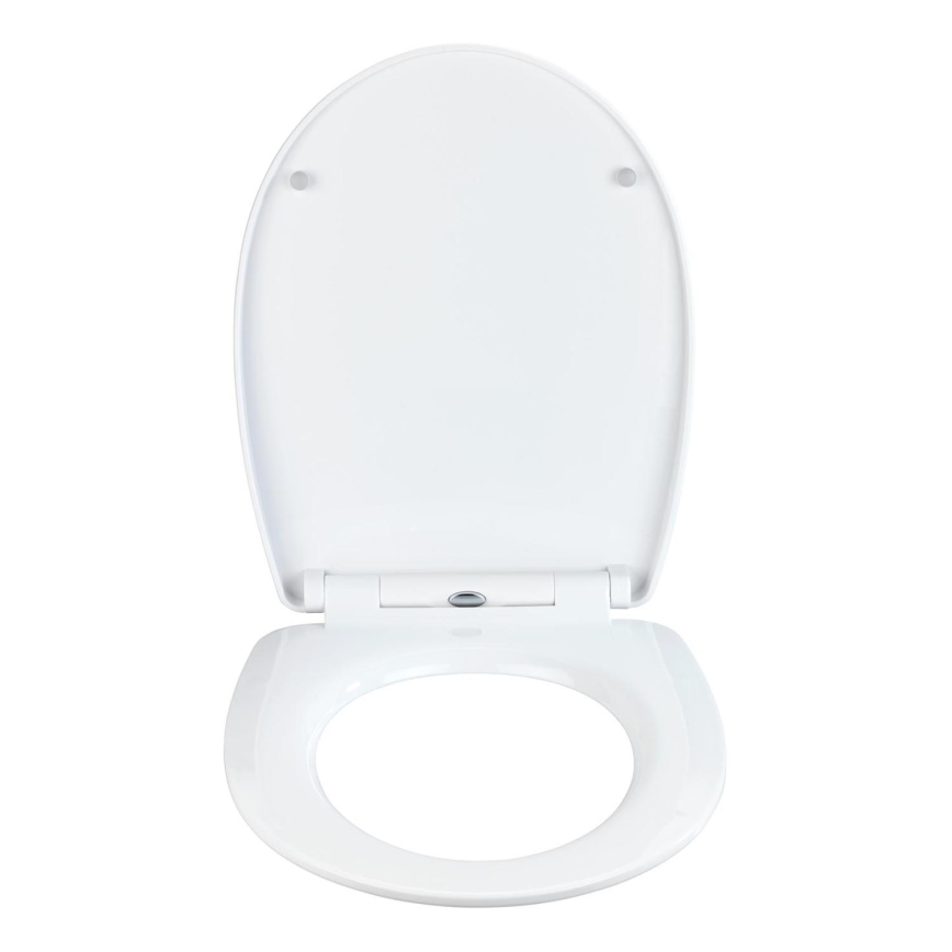 WENKO 23532100-WC WC sēdeklis 300/350 KG 36,5x45 cm daudzkrāsains/sudraba
