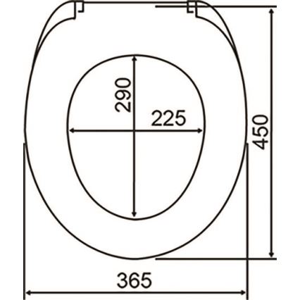 WENKO 23536100-WC tualetes sēdeklis RELIEF, 36,5 x 45 cm, daudzkrāsains/sudraba