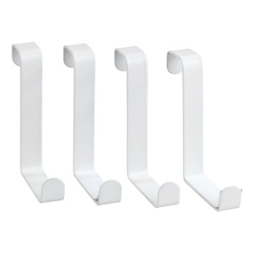 WENKO 23545100-Durvju pakaramais 7,6x6 cm balts