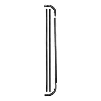 WENKO 23565100 - Stienis 2x2 cm melns