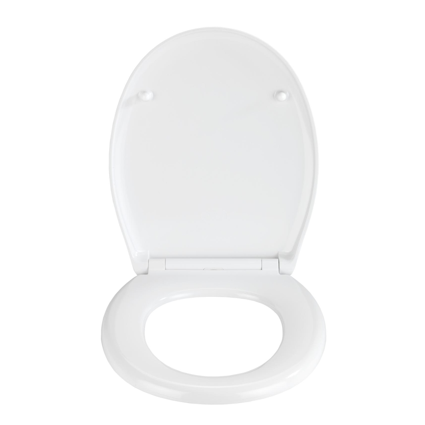 WENKO 23571100-WC tualetes sēdeklis, nestspēja 300/350 KG, 44,5x37 cm, daudzkrāsains/sudraba