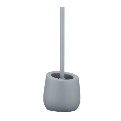 WENKO 23650100 - tualetes birste BADI 13,5x38 cm pelēka