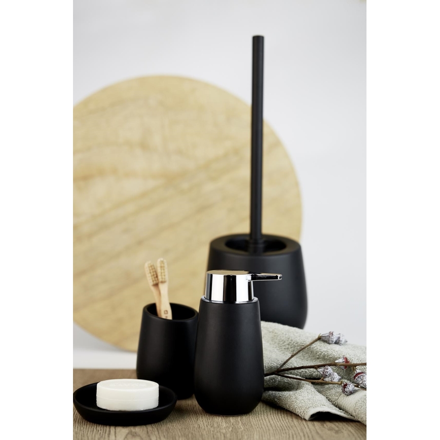 WENKO 23652800 - Ziepju dozators BADI 320 ml melns