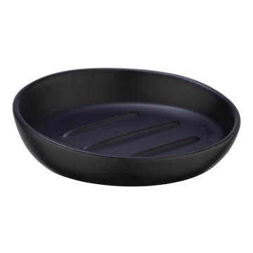 WENKO 23653100 - Ziepju trauks BADI 11,5x3 cm melns