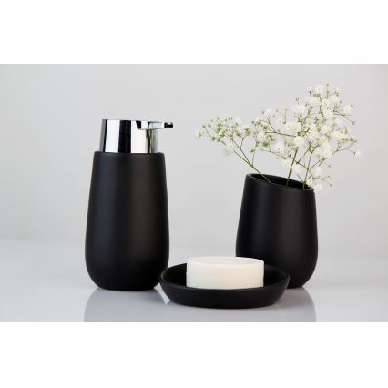 WENKO 23653100 - Ziepju trauks BADI 11,5x3 cm melns