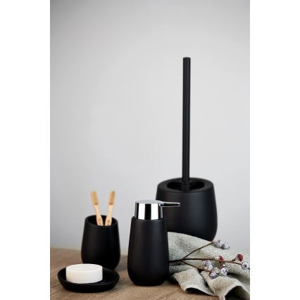 WENKO 23654800 - WC birste BADI 13,5x38 cm melna