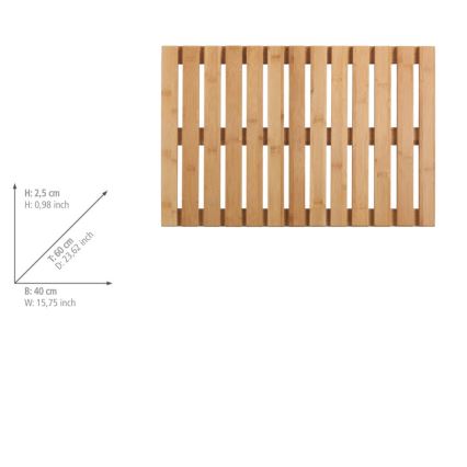 WENKO 23838100 – Paklājs 40x60 cm brūns