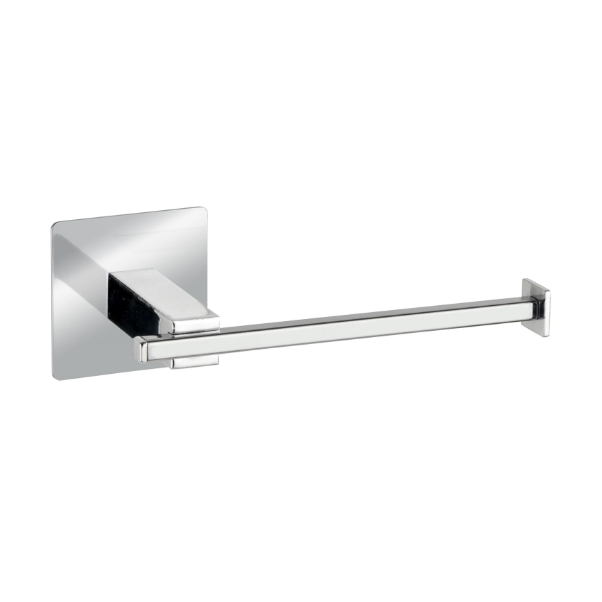 WENKO 23859800 - Tualetes papīra turētājs TURBO-LOC QUADRO ED 16,5x6,5 cm no nerūsējošā tērauda