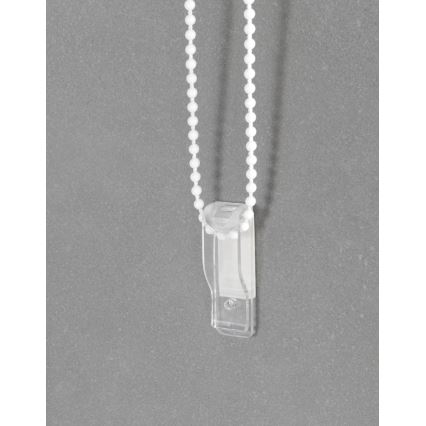 WENKO 23864100 - Ruļļa tipa dušas aizkars 132x240 cm balts