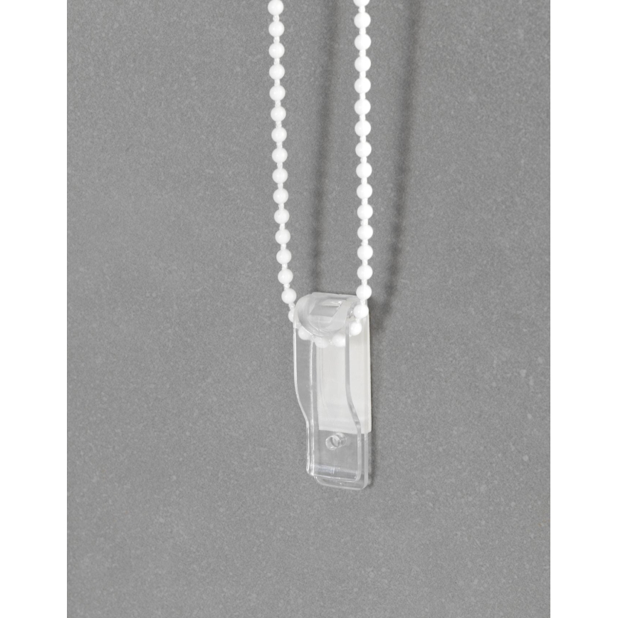 WENKO 23864100 - Ruļļa tipa dušas aizkars 132x240 cm balts