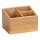 WENKO 23916100 - Organizators TERRA 12x9 cm brūns
