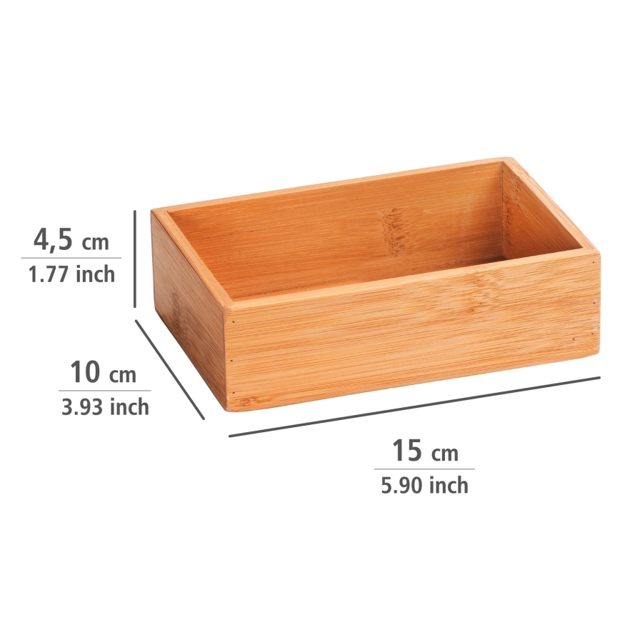 WENKO 23918100 - Paplāte TERRA 15x10 cm, brūna
