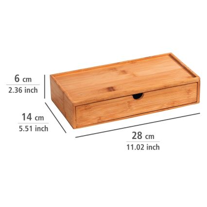 WENKO 23921100 - TERRA kaste 28x14 cm brūna