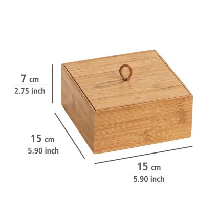 WENKO 23923100 - kaste TERRA 15x7 cm brūna