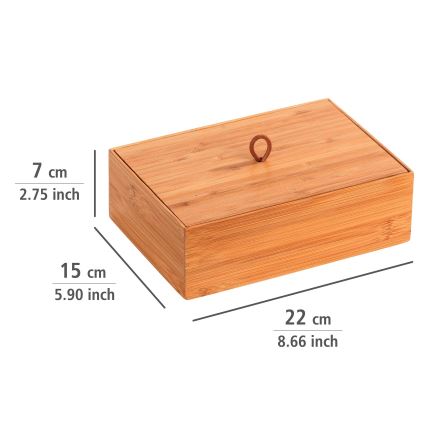 WENKO 23924800 - TERRA kaste 22x15 cm brūna