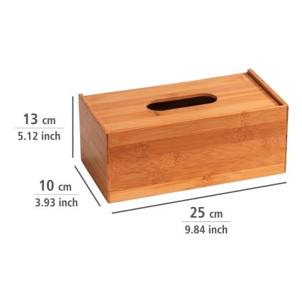 WENKO 23925100 - Salvešu kaste TERRA 25x13 cm brūna