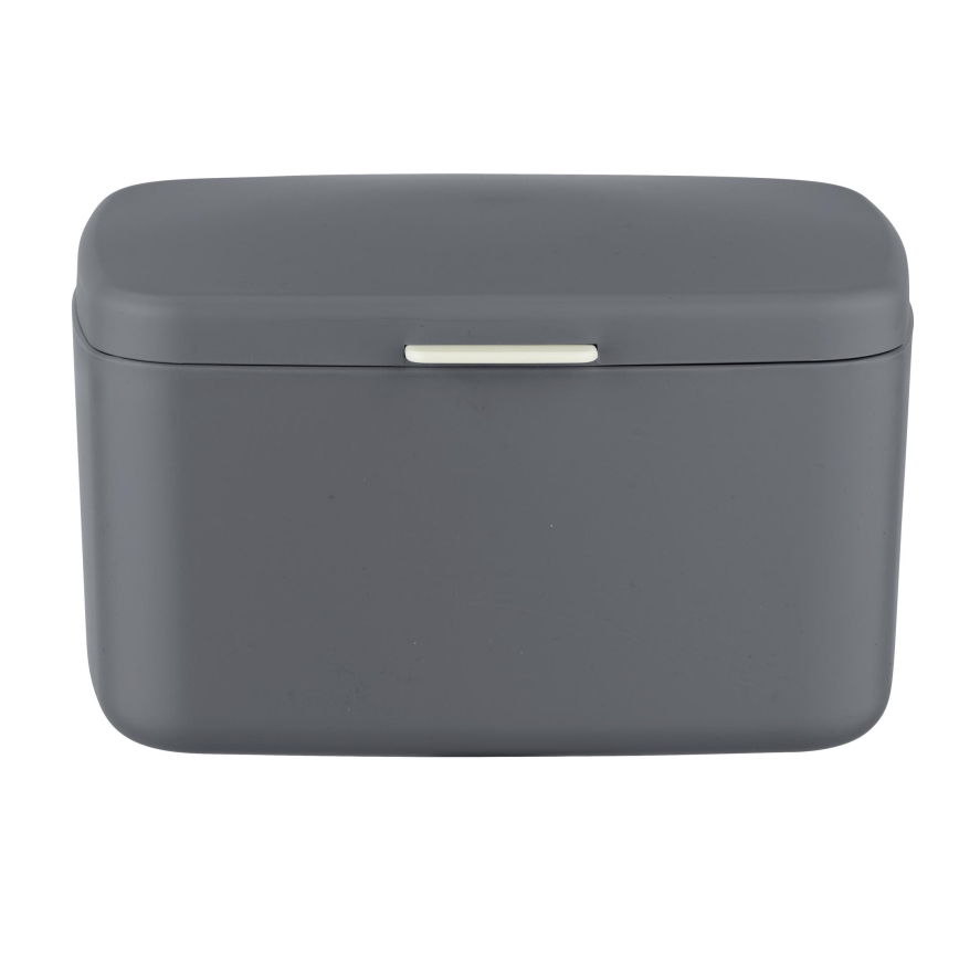 WENKO 23981100 - Box BARCELONA 19,5x16 cm antracīts/spīdīgs hroms