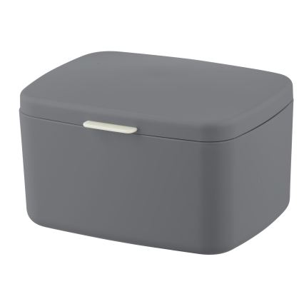 WENKO 23981100 - Box BARCELONA 19,5x16 cm antracīts/spīdīgs hroms