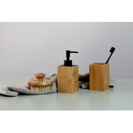 WENKO 23984100 - Ziepju dozators PADUA 210 ml brūns/melns