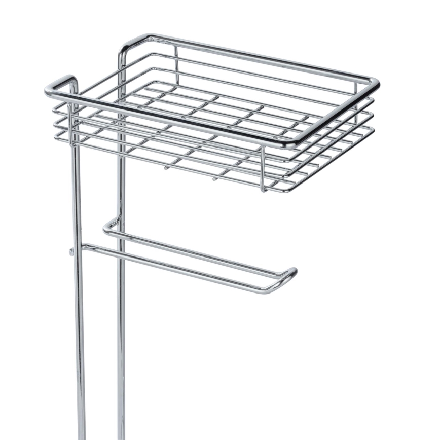 WENKO 24074800 - Tualetes papīra turētājs 16x59 cm spīdīgs hroms