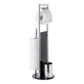 WENKO 24075800 - WC komplekts RAVINA 20x707 cm nerūsējošā tērauda / sudraba / melna