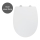 WENKO 24080800-WC sēdeklis TAVOLA 36,5x45 cm balts/spīdīgs hroms