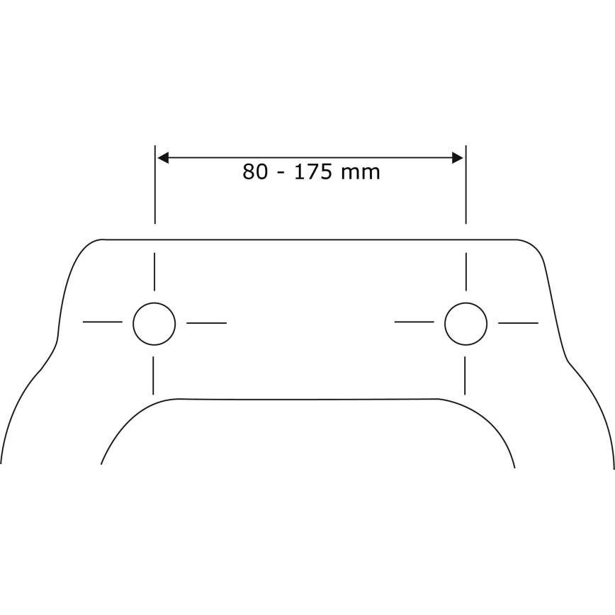 WENKO 24082800 - Tualetes sēdeklis DROPLETS 45x38,8 cm zils/balts