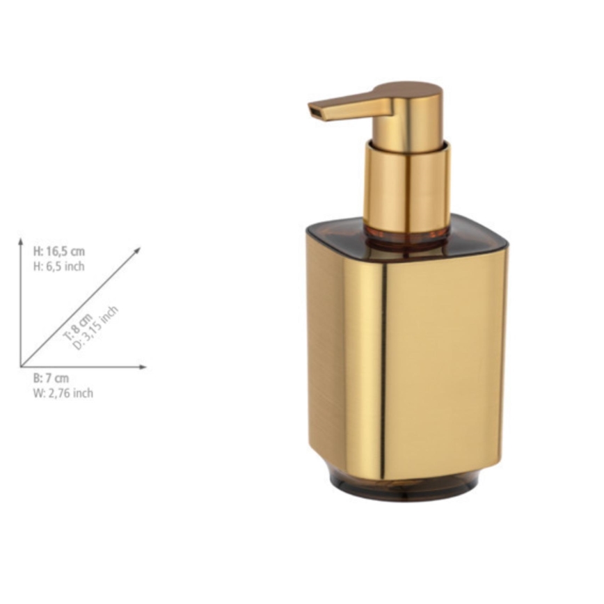 WENKO 24161100 - ziepju dozators AURON 300 ml, zelta krāsā