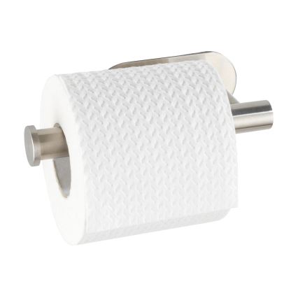 WENKO 24166100 - Tualetes papīra turētājs TURBO-LOC OREA MATT 16x7 cm nerūsējošais tērauds/sudraba