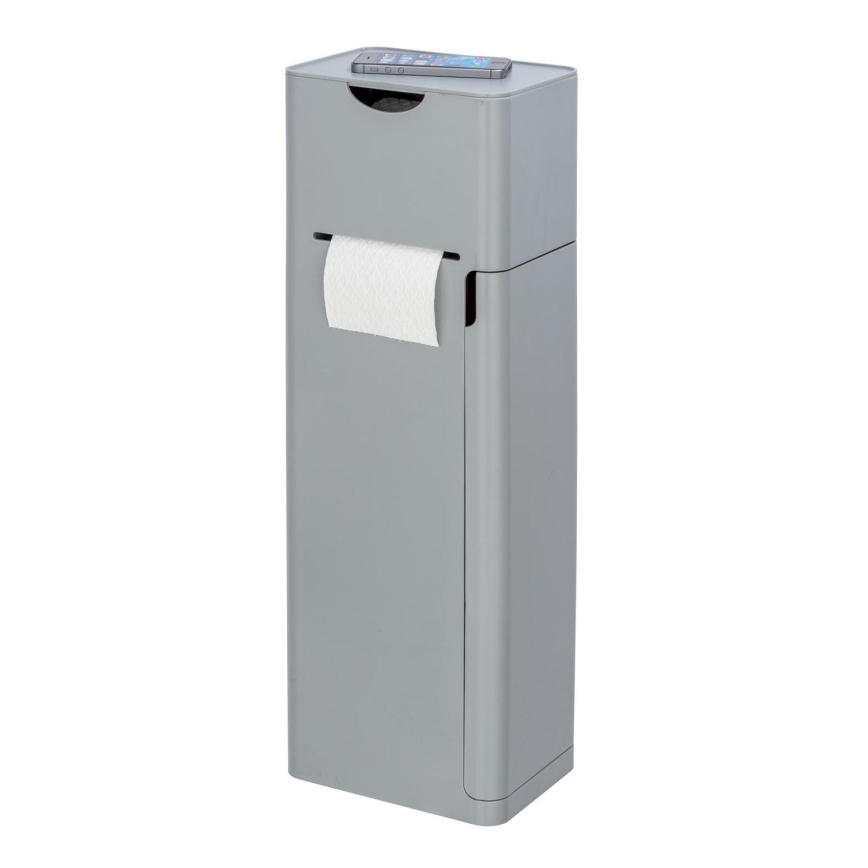 WENKO 24213100 - WC birste IMON 20x58,5 cm pelēka