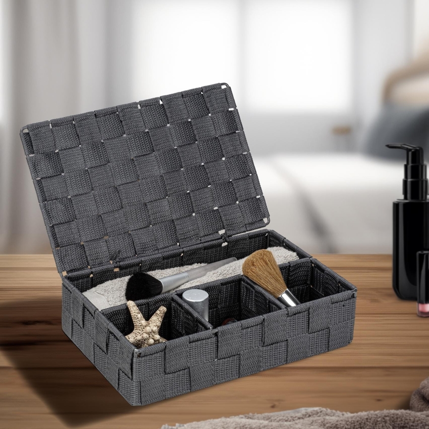 WENKO 24223100 - Grozs ADRIA 26x17 cm pelēks/antracīts
