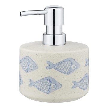 WENKO 24311100 - Šķidro ziepju dozators AQUAMARIN 475 ml bēšs