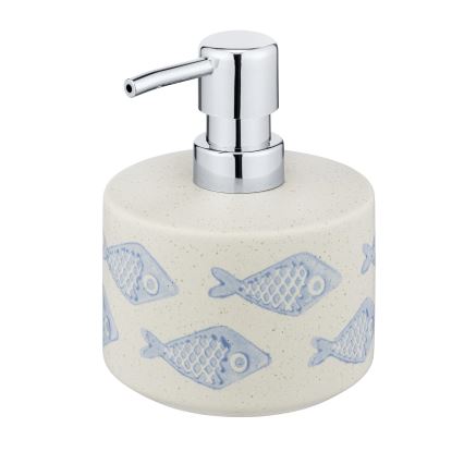 WENKO 24311100 - Šķidro ziepju dozators AQUAMARIN 475 ml bēšs